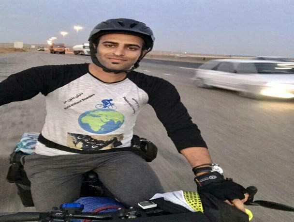 دانشجوی خشتی از تفلیس تا خلیج فارس را با دوچرخه رکاب خواهد زد