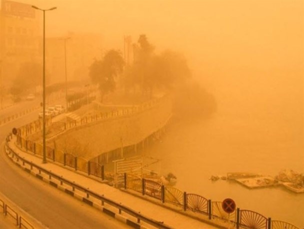 میانگین 61 روز خاکی در آلوده ترین شهر جهان