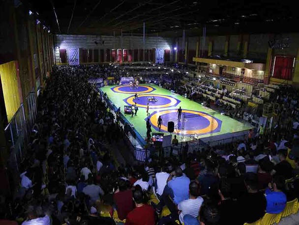 سالن شهدای هفتم تیر مادام العمر برای کشتی شد