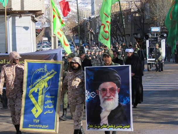 دسته عزاداری نیروهای مسلح در خلخال برگزار شد+ تصاویر