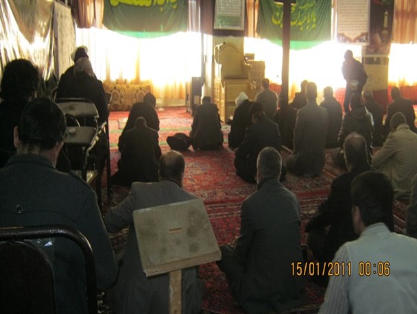 زیارت رسول‌الله (ص) از راه دور در تویسرکان قرائت شد
