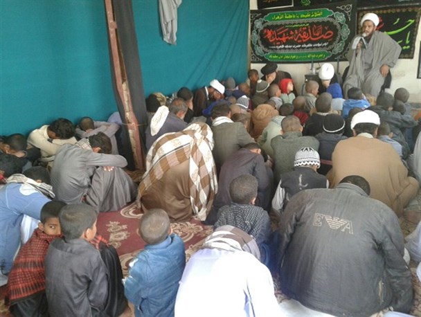 مراسم عزاداری دهه آخر صفر در روستای بالشتی دلگان+ تصاویر