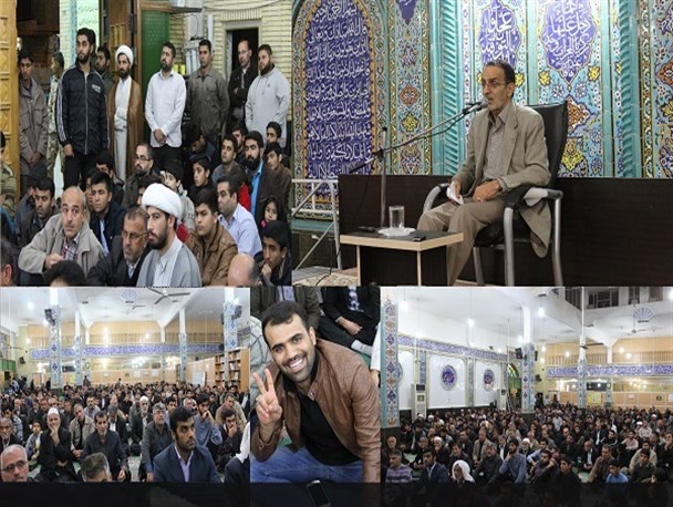 تجمع پرشور و باشکوه خط حزب الله رامهرمز با حضور دکتر کریمی قدوسی