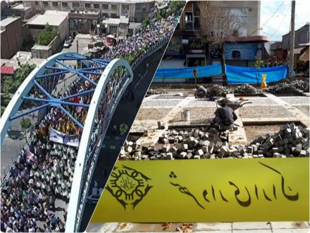 پیاده راه اراک، ساخته نشده خراب شد!/دست پرِ شهرداری، مجوزی برای حیف و میل بیت المال نمی شود