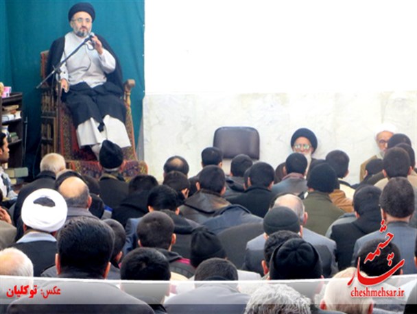 مراسم جشن و سخنرانی در حسینیه ابن الرضا خوانسار