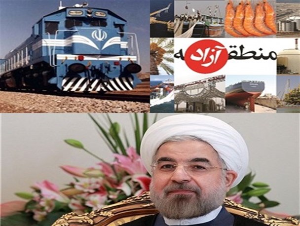 اتصال استان بوشهر به خط ریلی کشور/ تبدیل بوشهر به منطقه آزاد تجاری