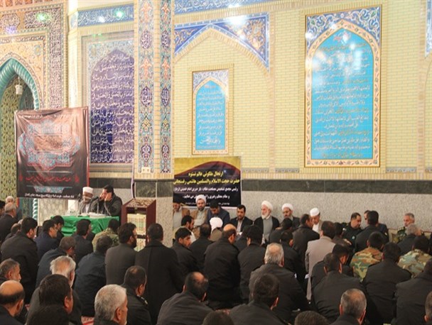 مراسم بزرگداشت آیت الله هاشمی رفسنجانی در زاهدان برگزار شد