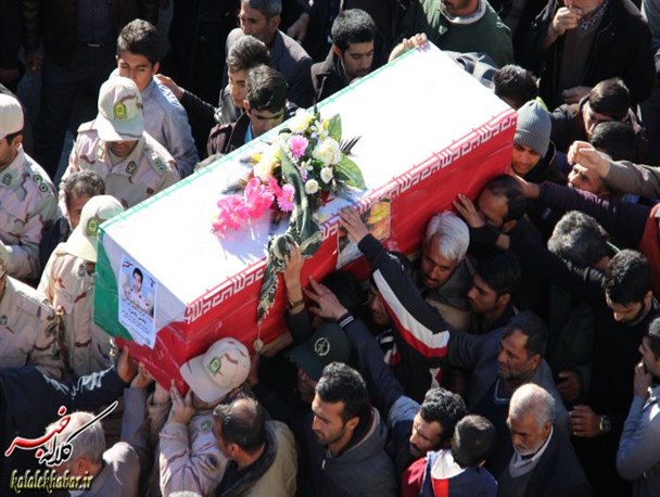 گزارش تصویری از مراسم تشییع پیکر شهید محسن پایمرد در کلاله