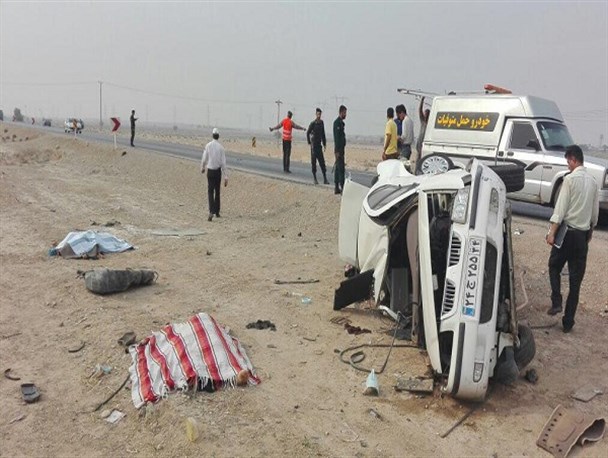 جان باختن 154 شهروند در تصادفات جاده ای زنجان