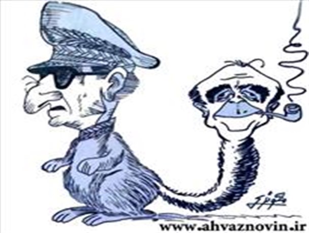 کاریکاتور/هویـدا همیشه شاهد فداکاری شـاه بود !!!