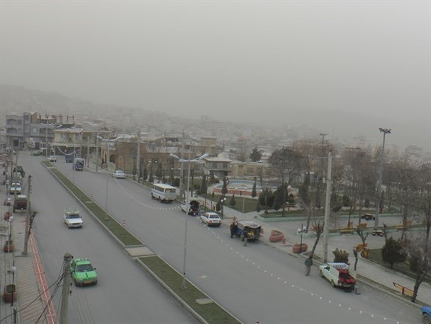 گزارش تصویری/طوفان و ریزگرد مردم سردشت را غافلگیر کرد