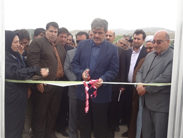 چمن مصنوعی روستای شوش علیا افتتاح شد + تصاویر