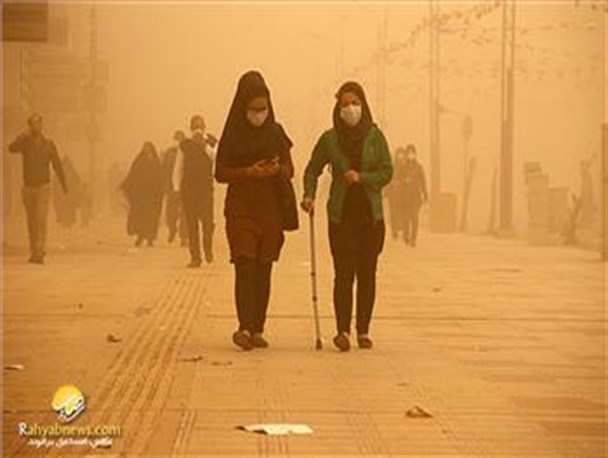گرد و خاک در اهواز تا ظهر چهارشنبه ادامه دارد/باد با سرعت 8 متر بر ثانیه ، در اهواز گردوخاک ایجاد می کند