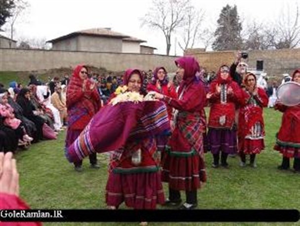 جشنواره آیینها، بازیها و غذاهای بومی و محلی روستاهای بخش مرکزی شهرستان رامیان+تصاویر