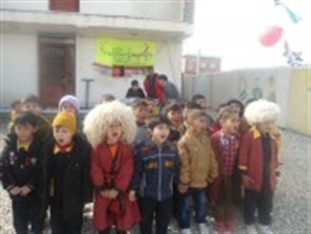 برگزاری جشن انقلاب در مهد کودک مهرانگیز خواجه نفس + تصاویر