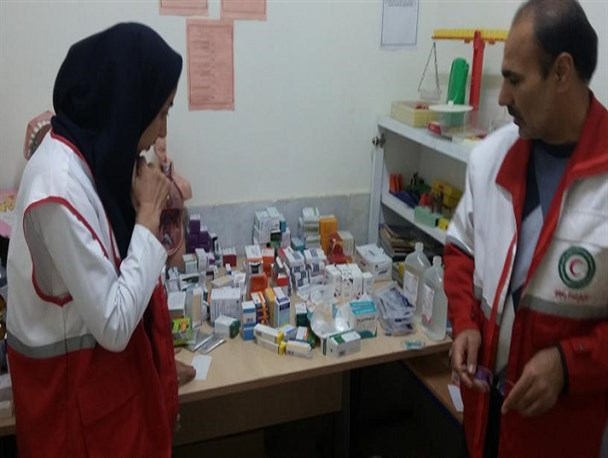 اجرای مانور بهداشت و درمان اضطراری در شهرستان جاجرم