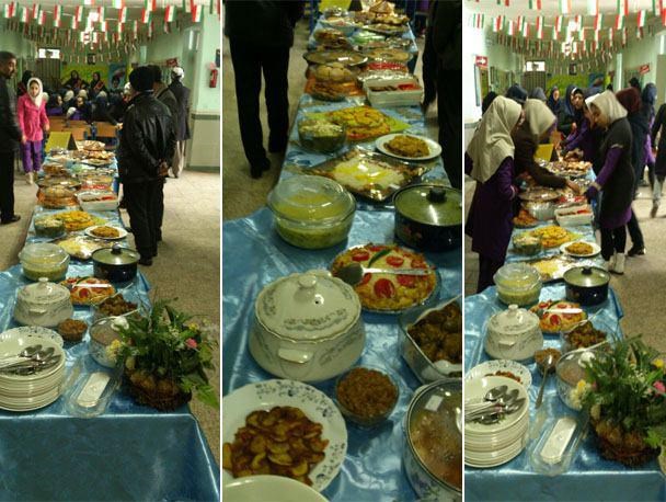 برگزاری جشنواره غذای بانوان در بخش صومای برادوست ارومیه