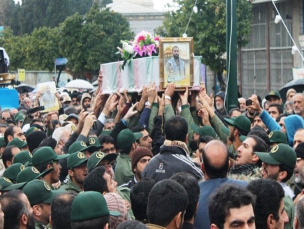 شهید مدافع حرم «عبدالصالح زارع» در بابلسر تشییع شد