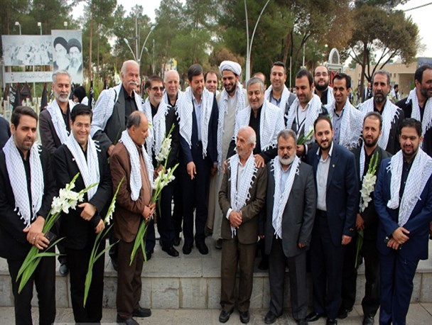 تجدید بیعت اصحاب رسانه اصفهان با آرمان ها ی امام و شهدا