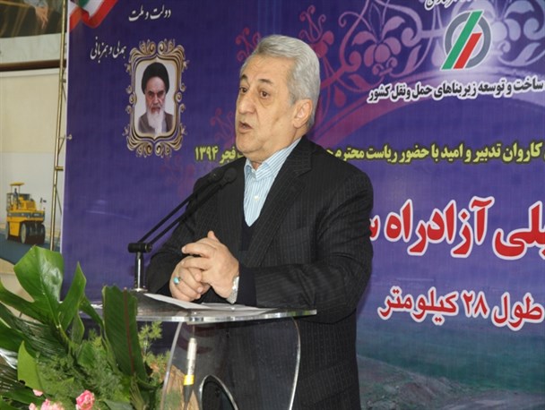 کاهش یک ساعته زمان تردد از همدان به تهران با بهره برداری از آزادراه همدان - ساوه