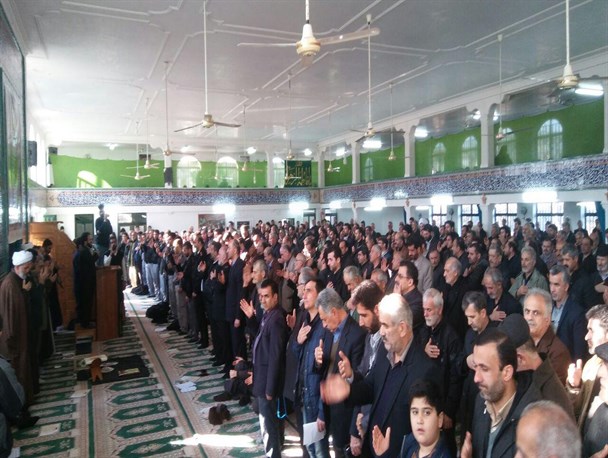 مراسم هفتم محسن روحانی، شهید آتش نشان بسیجی برگزارشد+تصاویر