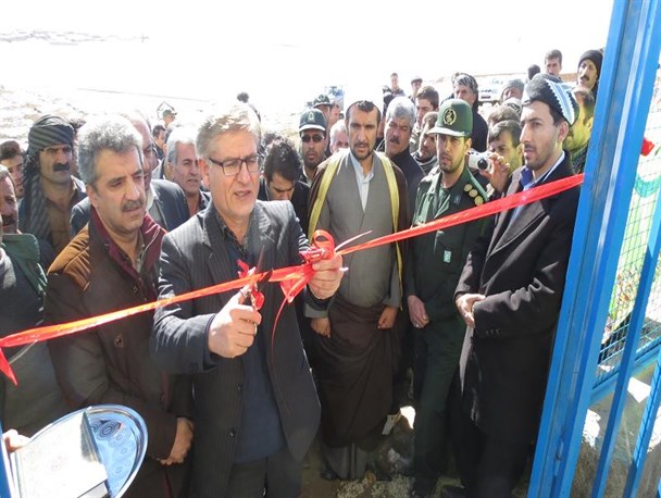 افتتاح مجتمع آبرسانی الی پینک و بهره مندی 5 روستای دهگلان از شبکه آب شرب