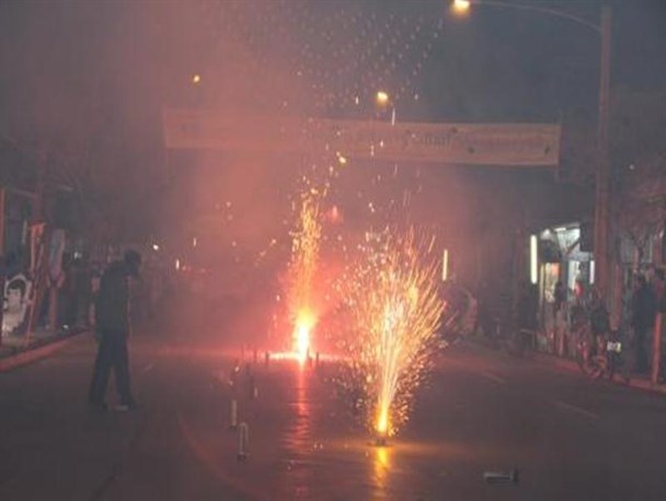 آسمان قاین نورافشانی شد + تصاویر