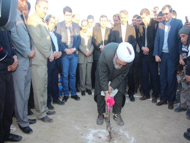 عملیات اجرایی مدرسه 4 کلاسه روستای تنگلی گنبد آغاز شد