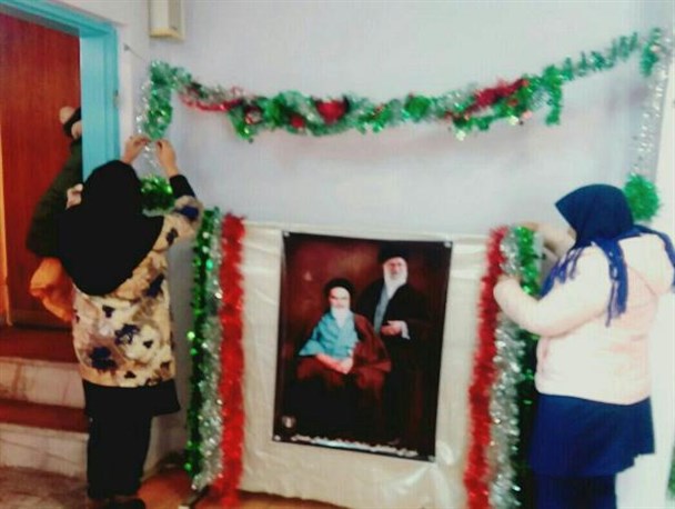 دستان کوچکی که پرچم ایران را ساختند
