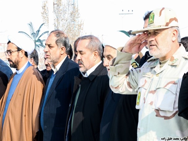 مزار شهدای پلدشت غبارروبی و گلباران شد + تصاویر