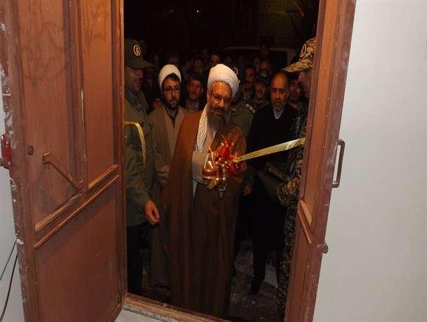 افتتاح ساختمان جدید پایگاه مقاومت شهید صیاد شیرازی روستای ریحان با حضور امام‌جمعه، فرمانده سپاه ناحیه اهر و فرماندار