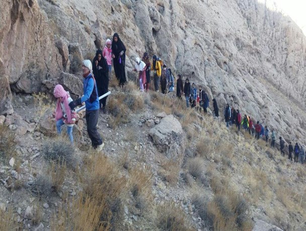 همایش کوهپیمایی خانوادگی در قاین + تصاویر