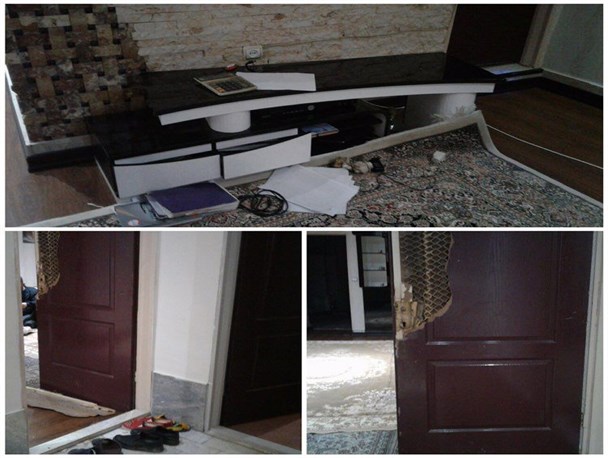 سارقان از منزل دو شهروند بهارستانی سرقت کردند/ درب‌های بی‌کیفیت همکار سارقان در بهارستان شدند