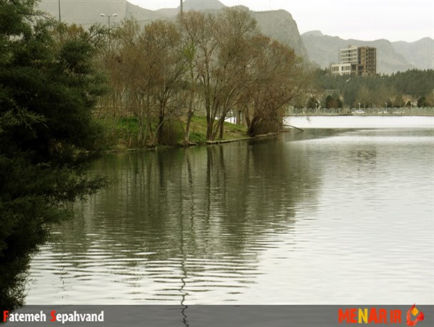 تصاویر/ دریاچه کیو-نگین کبود لرستان