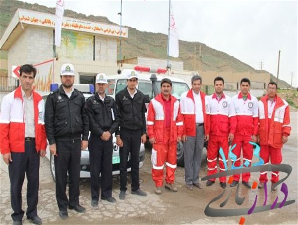آمادگی هلال احمر سرپلذهاب برای ارائه خدمات به مسافران نوروزی