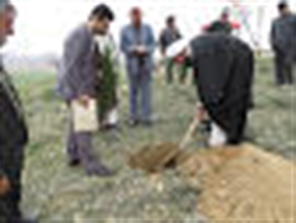 کاشت نهال در پارک جنگلی شهر پیش قلعه