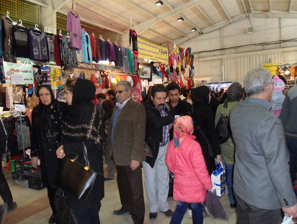 نمایشگاه بهاره کرمانشاه مورد استقبال مردم قرار گرفت