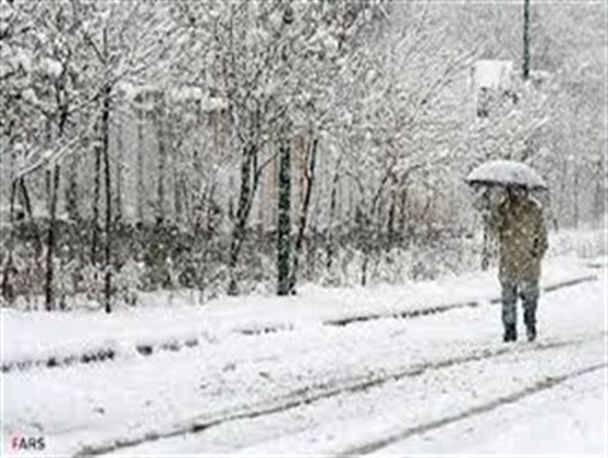 بارش اولین برف زمستانی در زاهدان