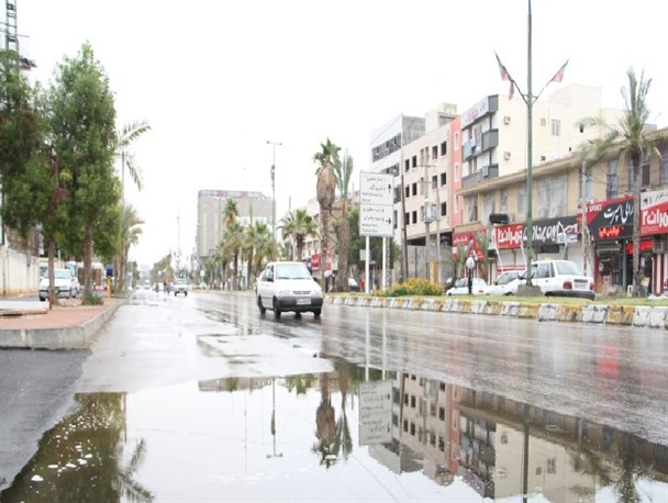 حال و هوای بارانی شهر بندرعباس+ تصاویر