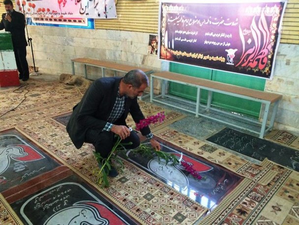 آئین روز شهدا در گلزار شهدای دلیجان برگزار شد+تصاویر