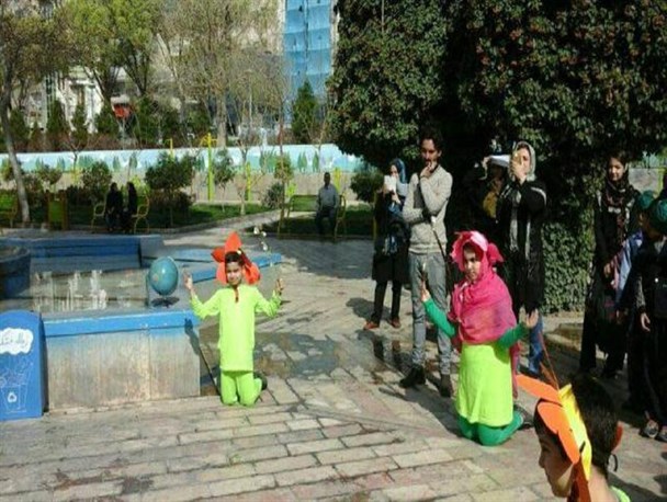 نمایش مفهومی «سمفونی گل و باران» با موضوع محیط زیست اجرا شد + تصاویر