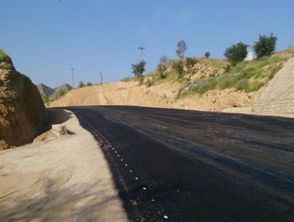 جاده خروجی پل تمبی به طول 1500 متر احداث و آسفالت شد + تصاویر