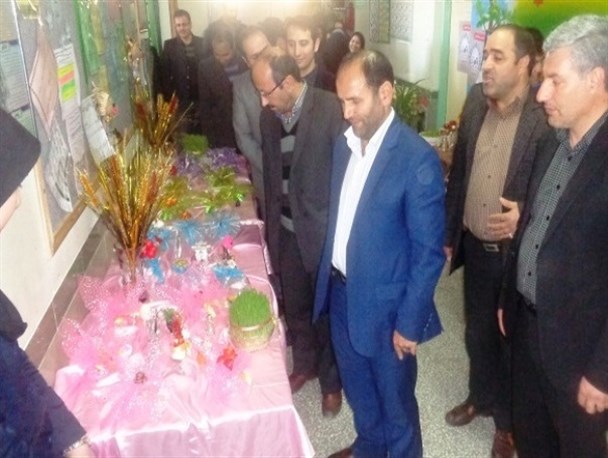 برپایی جشنواره سفره هفت سین در مدارس نیر