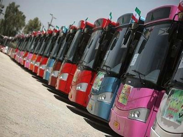 40 دستگاه اتوبوس برون استانی در بروجرد آماده جابجایی مسافران نوروزی است