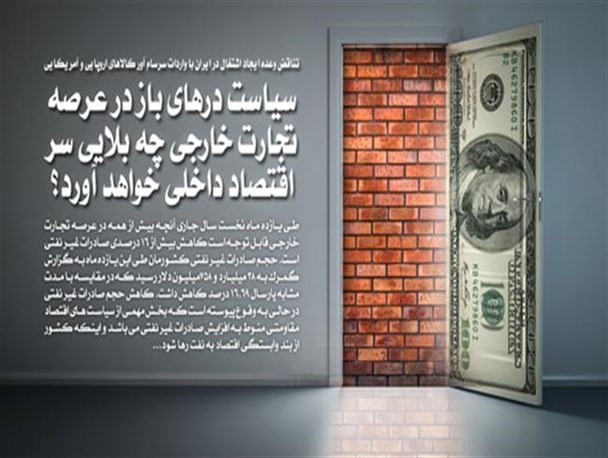 سیاست درهای باز در عرصه تجارت خارجی چه بلایی سر اقتصاد داخلی خواهد آورد؟