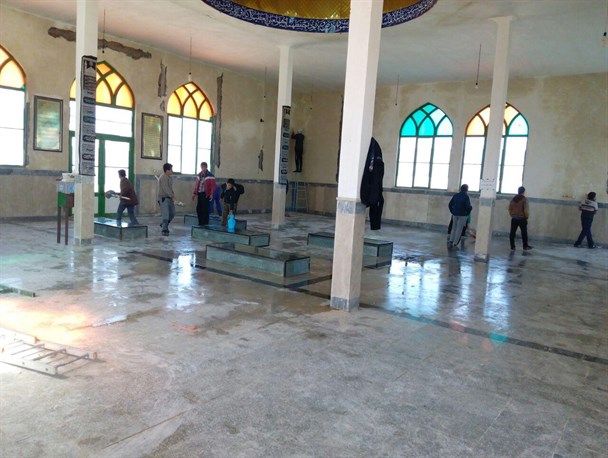 برگزاری اردوی جهادی یک روزه در تپه شهدا دورود