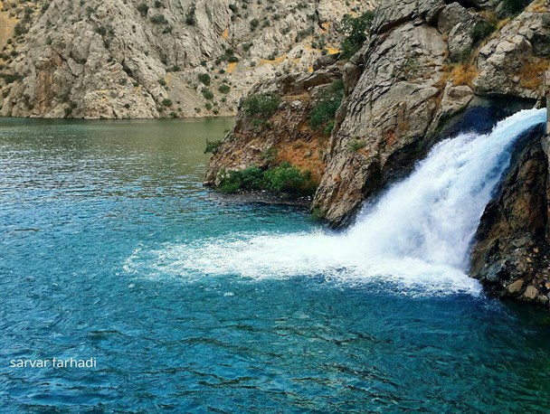 چشمه "بل" از جاذبه های گردشگری شهرستان پاوه+تصاویر