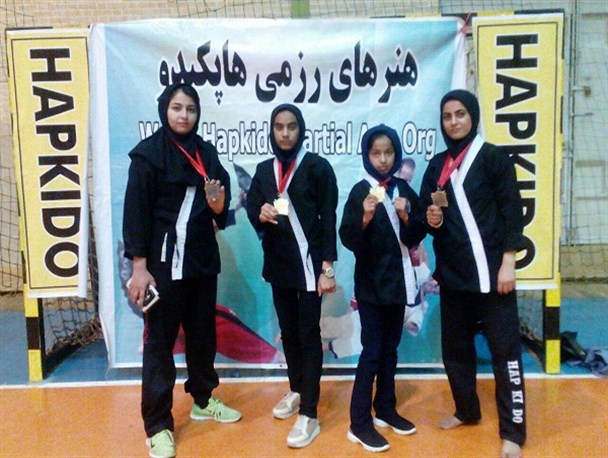 بانوان رزمی کار سیستانی در مسابقات کشوری هاپکیدو خوش درخشیدند