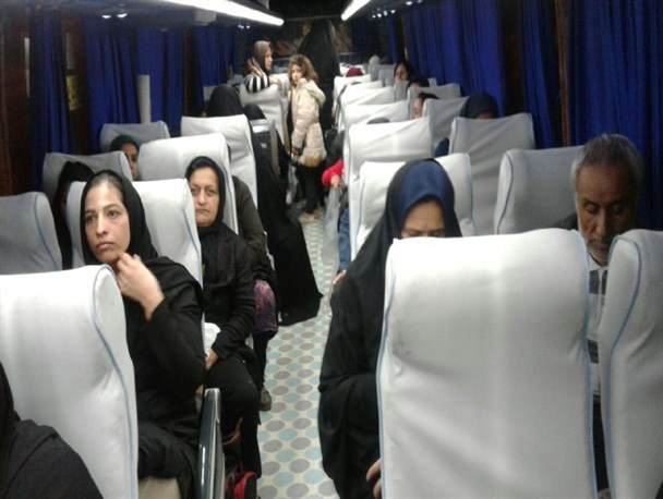 اعزام دومین کاروان زائر اولی های شهرستان رامیان به مشهدمقدس+ تصاویر
