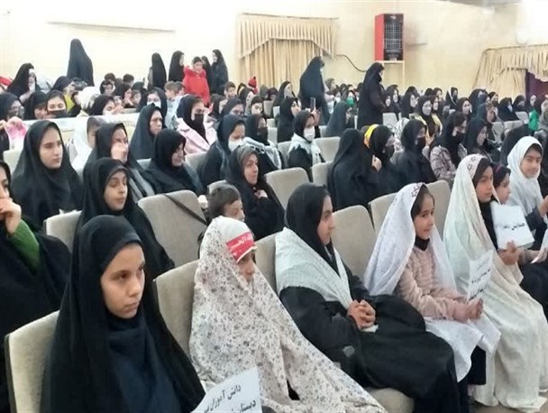 همایش دختران قرآنی شهید حاج قاسم سلیمانی در مشگین‌شهر برگزار شد